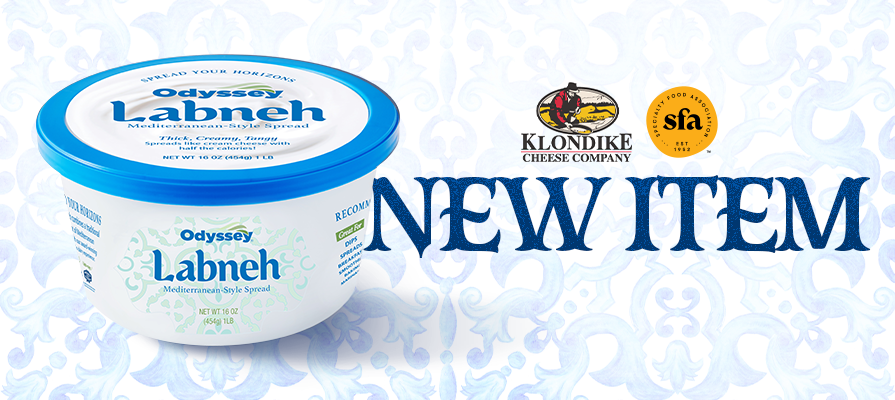 Klondike Cheese Company Debuts Odyssey® Labneh at Winter Fancy Food Show;  Teena Buholzer Comments | Deli Market News